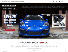 Tablet Screenshot of blendmount.com